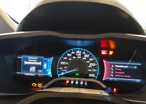 2013 Ford C-Max Hybrid Sel z USA, uszkodzony, nr VIN 1FADP5BU8DL525845